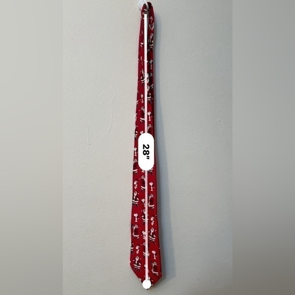 Tie Peanuts Snoopy and Santa holiday tie - Picture 6 of 10